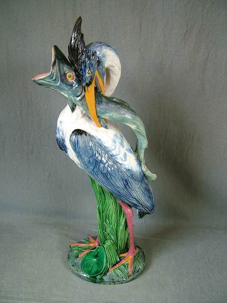 Antique Majolica Pottery