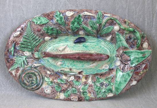 Antique Majolica Pottery