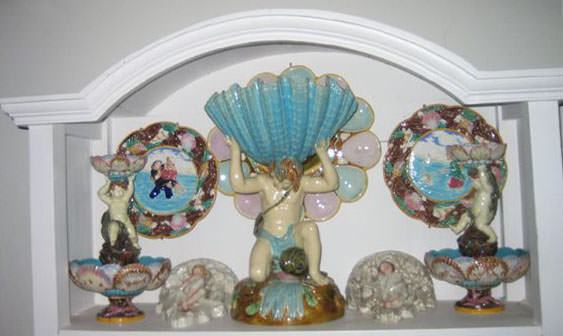 Antique Majolica Pottery