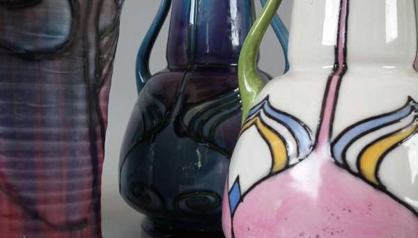 Minton Secessionist Vases