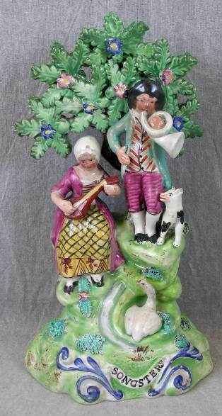 Staffordshire Pottery Figure