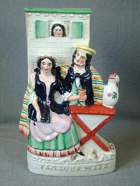 Staffordshire Pottery Figure