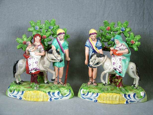 Staffordshire Pottery Figure