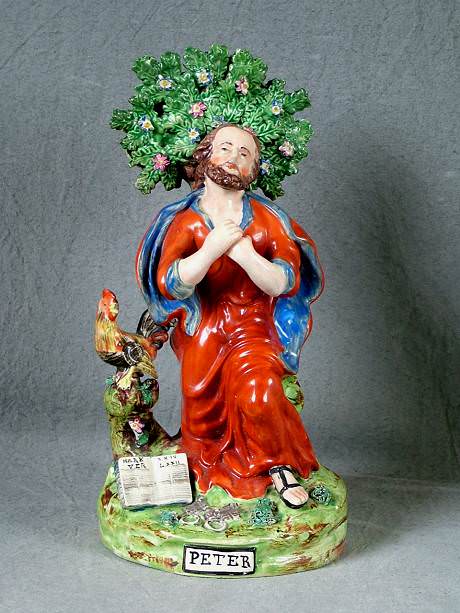 Staffordshire Pottery Figure