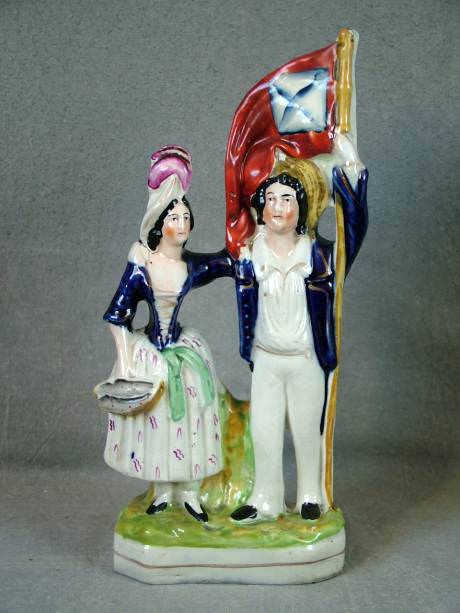 Staffordshire Pottery Figure