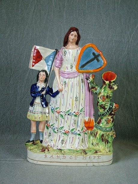 Staffordshire Pottery Figure