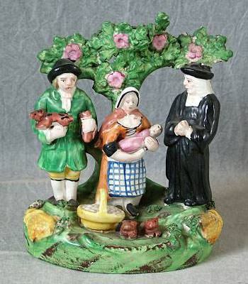 Staffordshire Pottery Figure