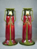 Pair Minton Secessionist No.1 vases