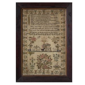 Antique Sampler, 1836, By Alis Williams