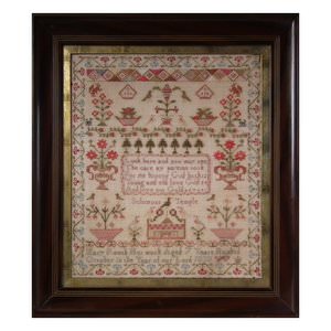 Antique Sampler, 1838, Mary Routh