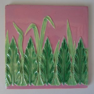 George Jones Majolica Tile