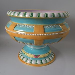 English Majolica Jardinere (BWM?)