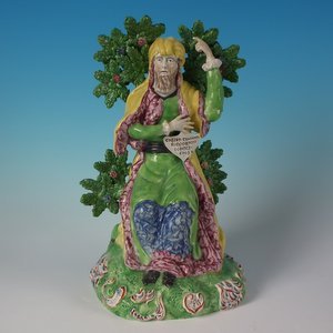 Pearlware Staffordshire Nicodemus Figure