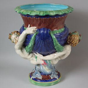 Minton Majolica Neptune Jardiniere