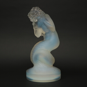 Rene Lalique Opalescent Glass 'Naiade' Statuette