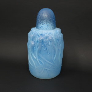 Rene Lalique Opalescent Glass Sirenes Incense Burner