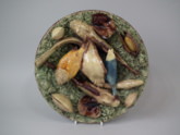 Mafra Majolica Palissy fish & eel wall charger