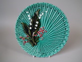 Schramberg Majolica lily of the valley plate