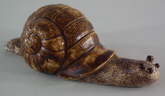 Small Palissy Majolica Snail figure