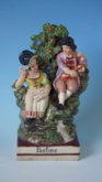 Staffordshire Pearlware "Pastime" bocage group