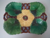 Wedgwood Majolica colourful sunflower platter