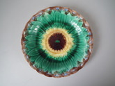 Wedgwood Majolica sunflower plate