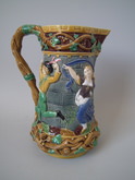 Minton Majolica Tower jug/pitcher