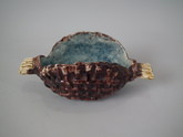Small Majolica Palissy basket