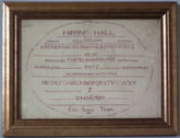 Antique Sampler, 1802 Hipping Hall Quaker Sampler-Eliza Susanna Tatham