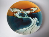 Minton Secessionist No. 5 charger