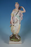 Staffordshire Pearlware Diana figure