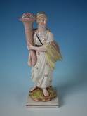 Staffordshire Pearlware 'Flora' figure