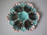 Longchamp Majolica Oyster plate