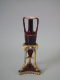Minton Majolica small amphora vase