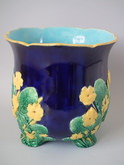 George Jones Majolica Primrose jardiniere