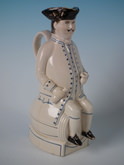 Staffordshire Pearlware 'The Publican' Toby jug