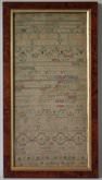 Antique Band Sampler, 1739, by Susan How