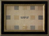 Antique Darning Sampler, 1807, by Ann Bartram Cook