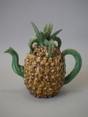 Palissy Majolica Pineapple Teapot