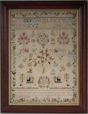 Antique Sampler, 1791, by Esther Sleddle
