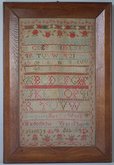 1835 Scottish Sampler by Margaret Rees