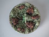 Mafra Majolica Palissy Toads & Lizard Wall Plate