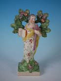 Sherratt Staffordshire Pearlware Female 'Faith' figure