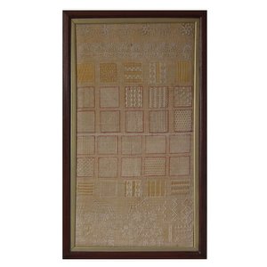 Circa 1800 Darning Sampler/Panel