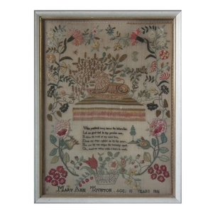 Antique Sampler, 1816, by Mary Ann Toynton