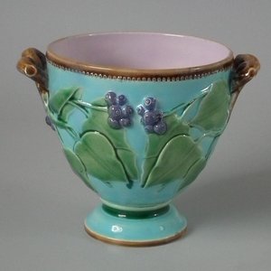 Minton Majolica two-handled Cup
