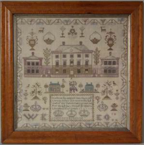 Antique Sampler, by Jean Key, Country House