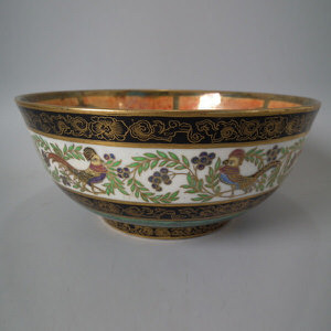 Wedgwood Amherst Pheasant lustre bowl