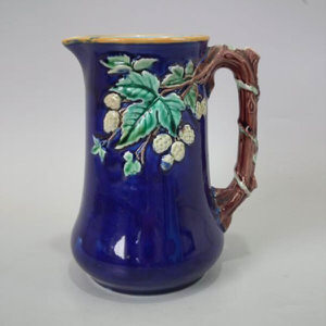 Wedgwood Majolica hops pitcher