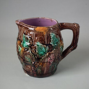 Belfield and Co. Scottish Majolica Pitcher